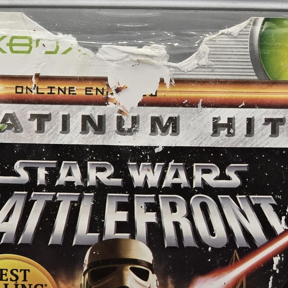 Xbox Live Platinum Hits Star Wars Battlefront Video Game With Case